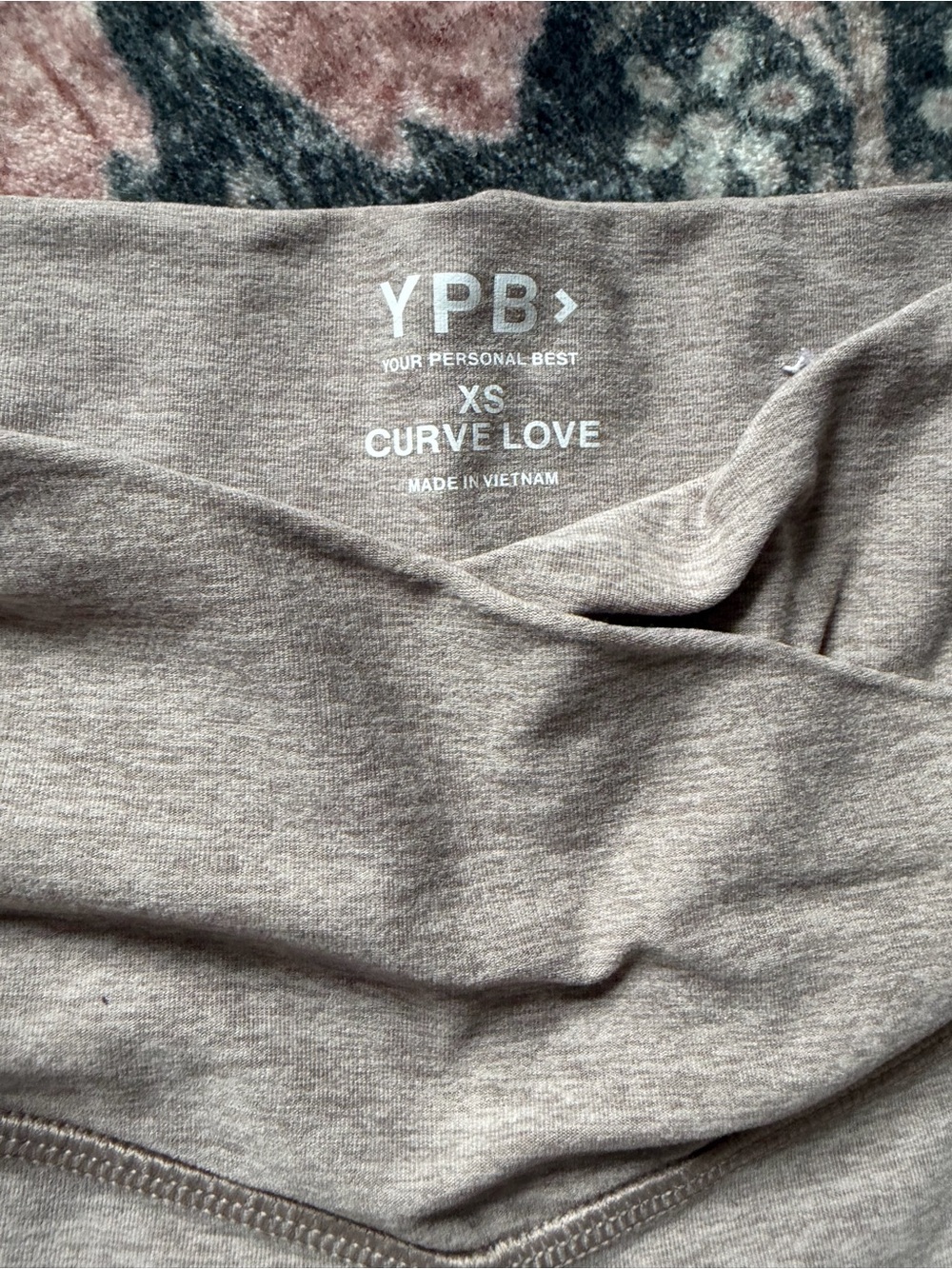 YOB Curve Love XS leggings - Taupe